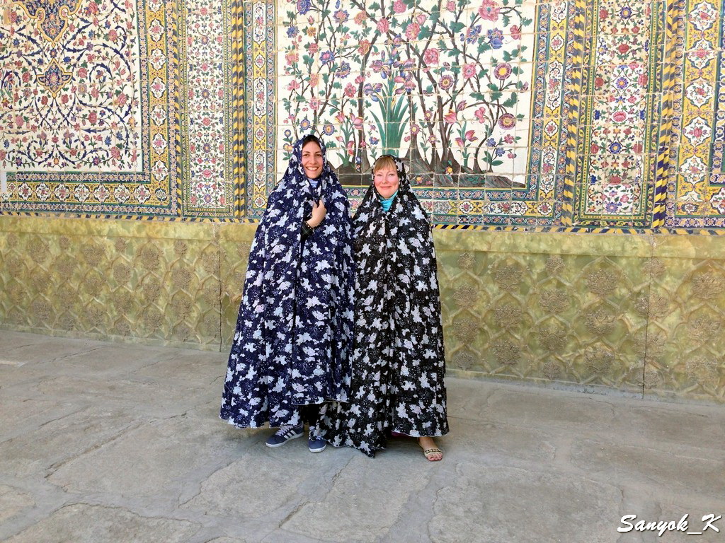 1 Тур в Иран Зарина Купеева Александра Передерий Шираз мечеть Насир Ол Молк