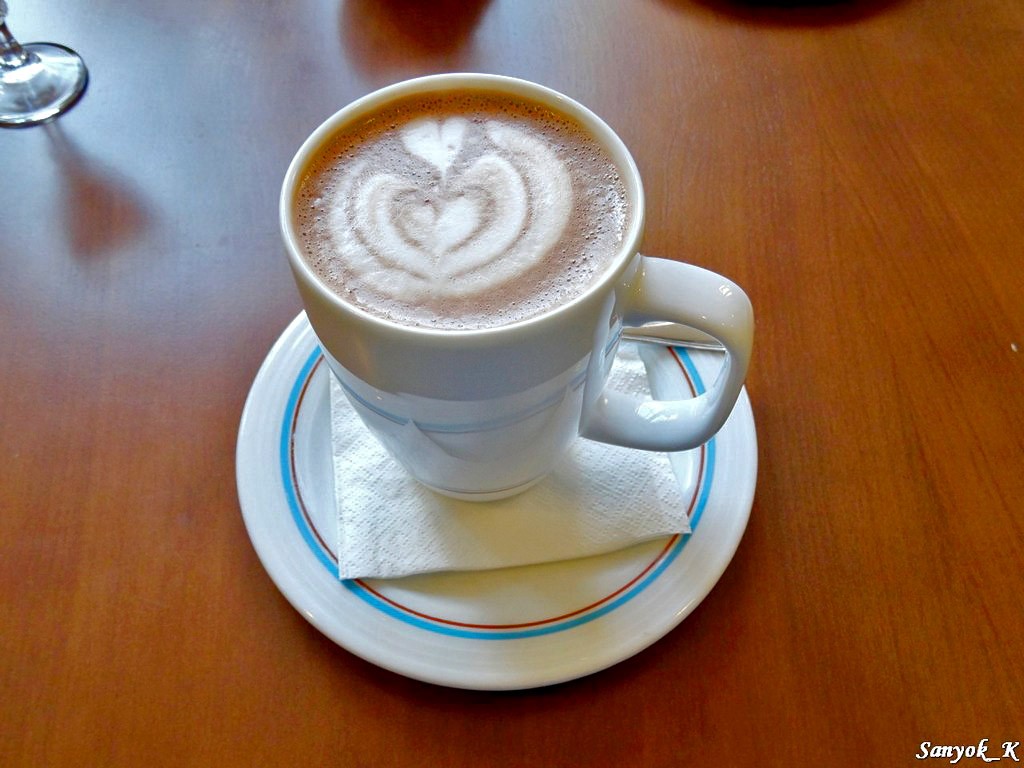 4322 Kashan Ameriha Cofee house hot chocolate Кашан Кофейня Америха отель горячий шоколад