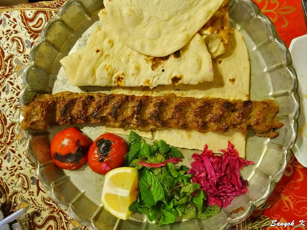 2700 Shiraz Shater Abbas restaurant iranian food kebab Шираз Ресторан Шатер Аббас иранская еда кебаб