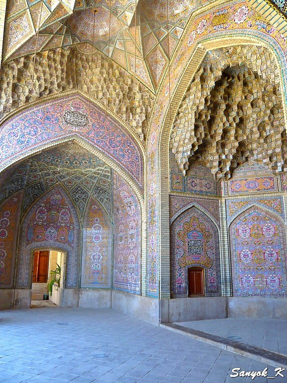 0545 Shiraz Nasir ol Molk Mosque Шираз Мечеть Насир ол Молк