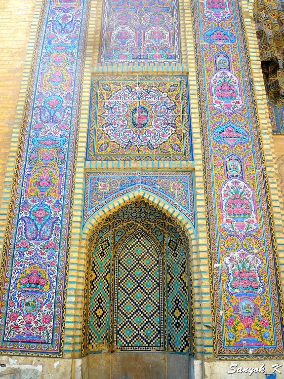 0548 Shiraz Nasir ol Molk Mosque Шираз Мечеть Насир ол Молк