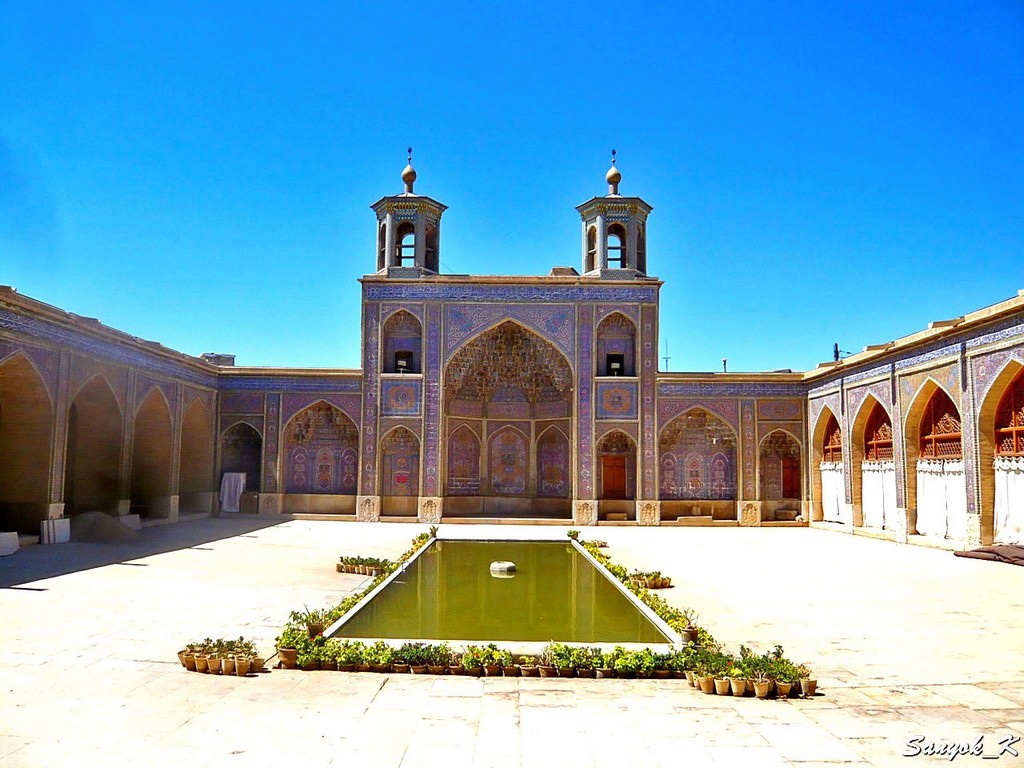0561 Shiraz Nasir ol Molk Mosque Шираз Мечеть Насир ол Молк