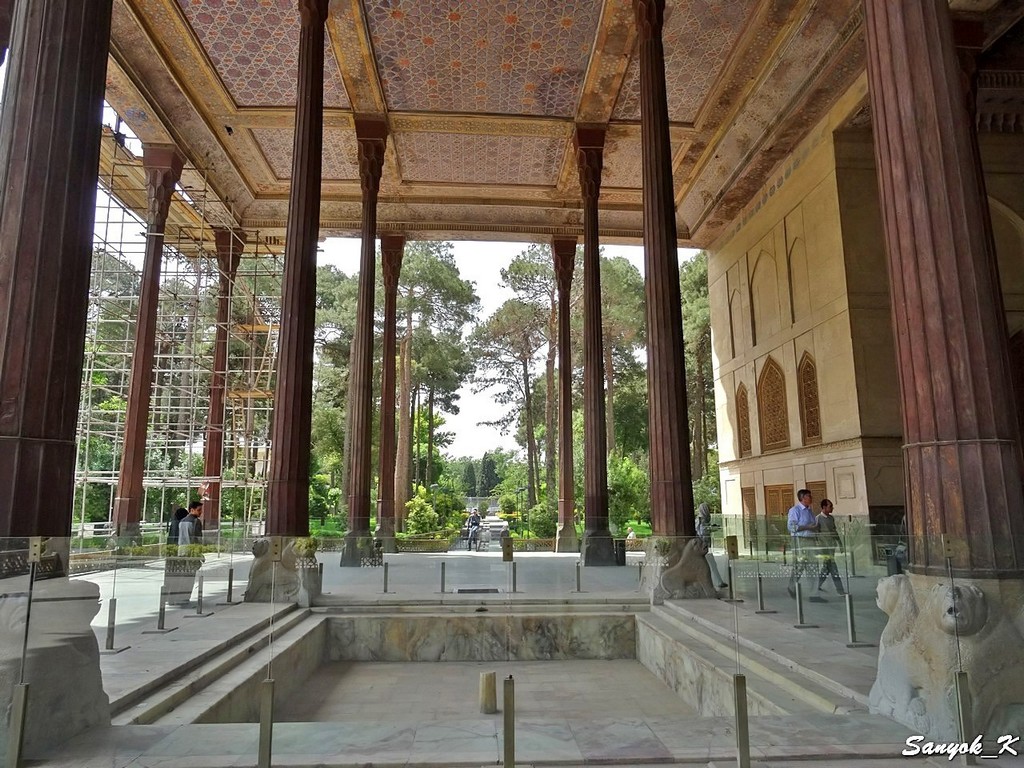 2171 Isfahan Chehel Sotun Исфахан Дворец Чехель Сотун