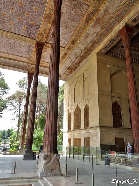 2173 Isfahan Chehel Sotun Исфахан Дворец Чехель Сотун
