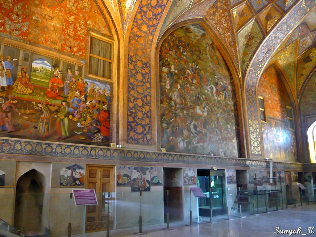 2178 Isfahan Chehel Sotun Исфахан Дворец Чехель Сотун