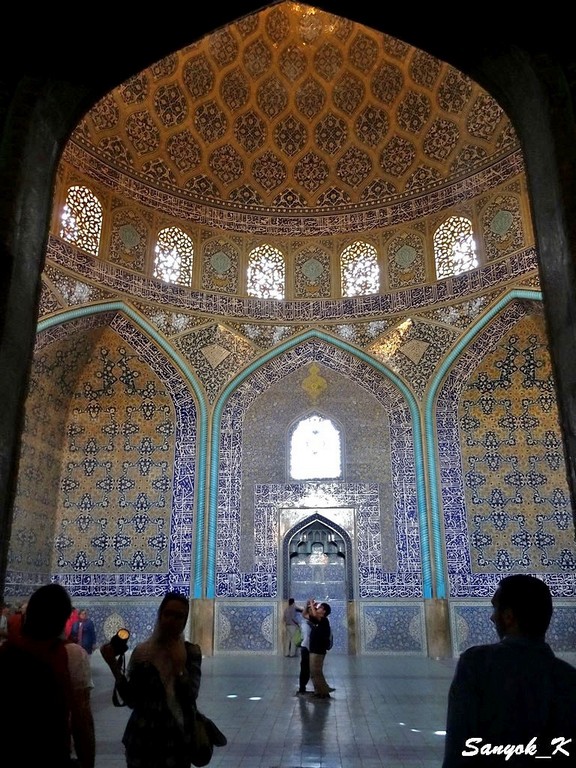 4148 Isfahan Sheikh Lotfollah Mosque Исфахан Мечеть Шейха Лютфаллы