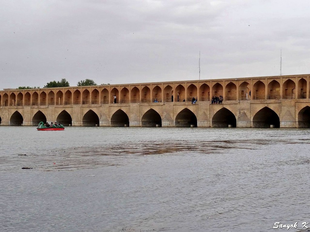 2388 Isfahan Si o seh pol Allahverdi Khan Bridge Исфахан Мост Си о се поль