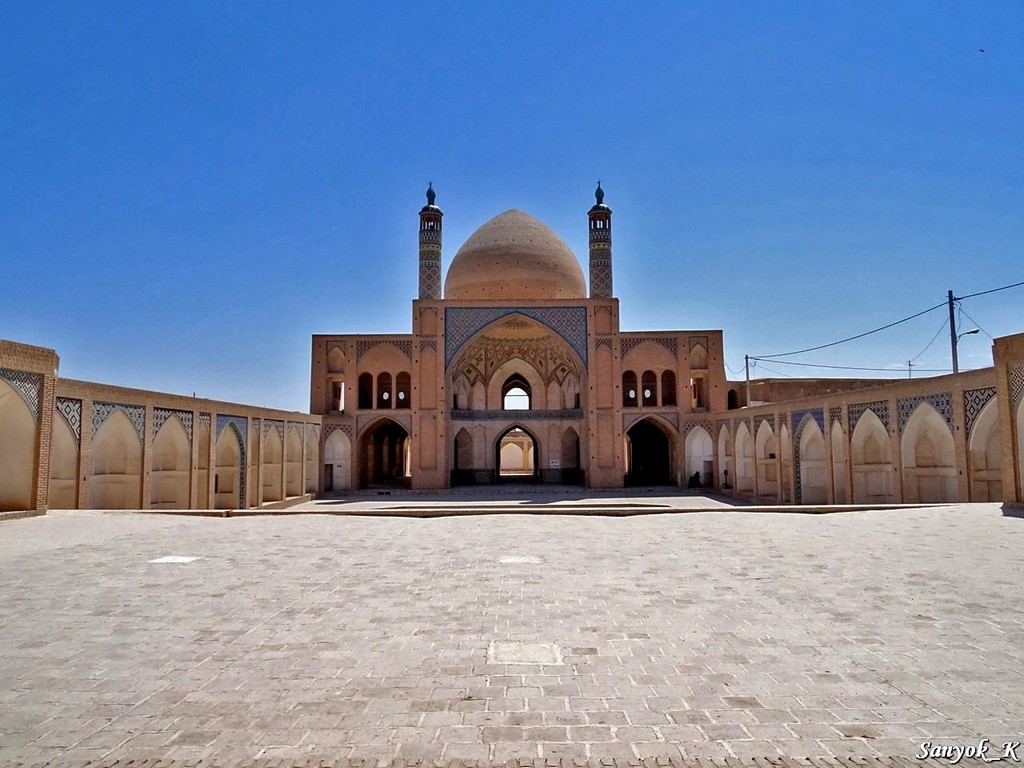 9621 Kashan Agha Bozorg mosque Кашан Медресе и мечеть Ага Бозорг