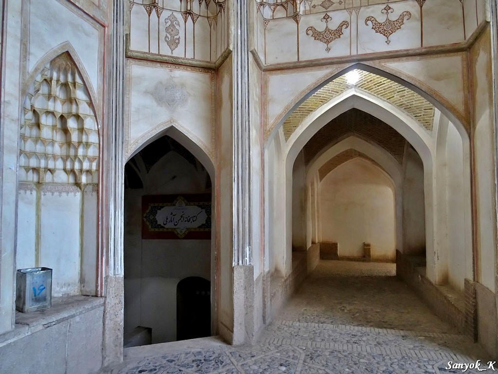9623 Kashan Agha Bozorg mosque Кашан Медресе и мечеть Ага Бозорг