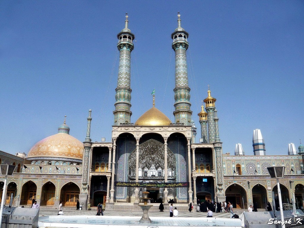 0427 Qom Fatima Masumeh Shrine Кум Мавзолей Фатимы Масуме