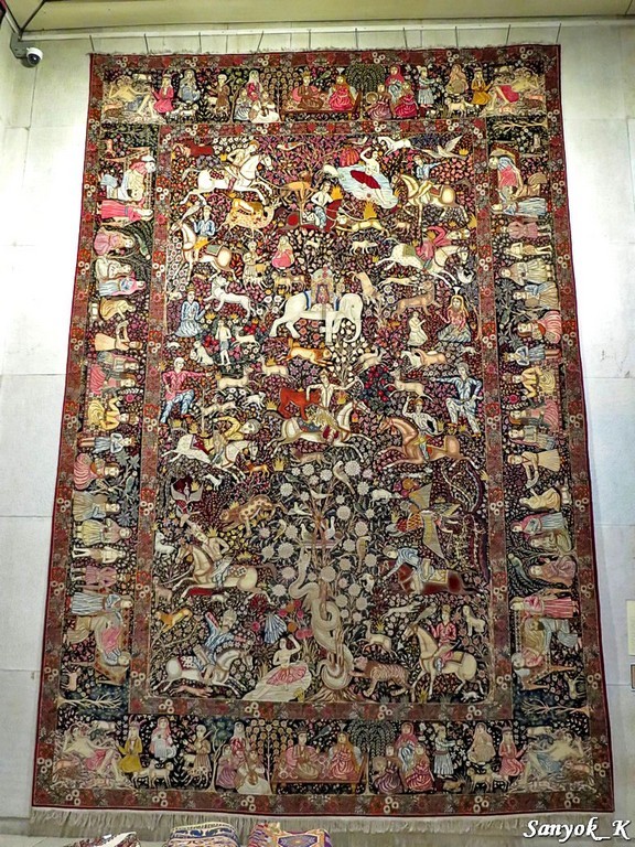 0685 Tehran Carpet museum Тегеран Музей ковров