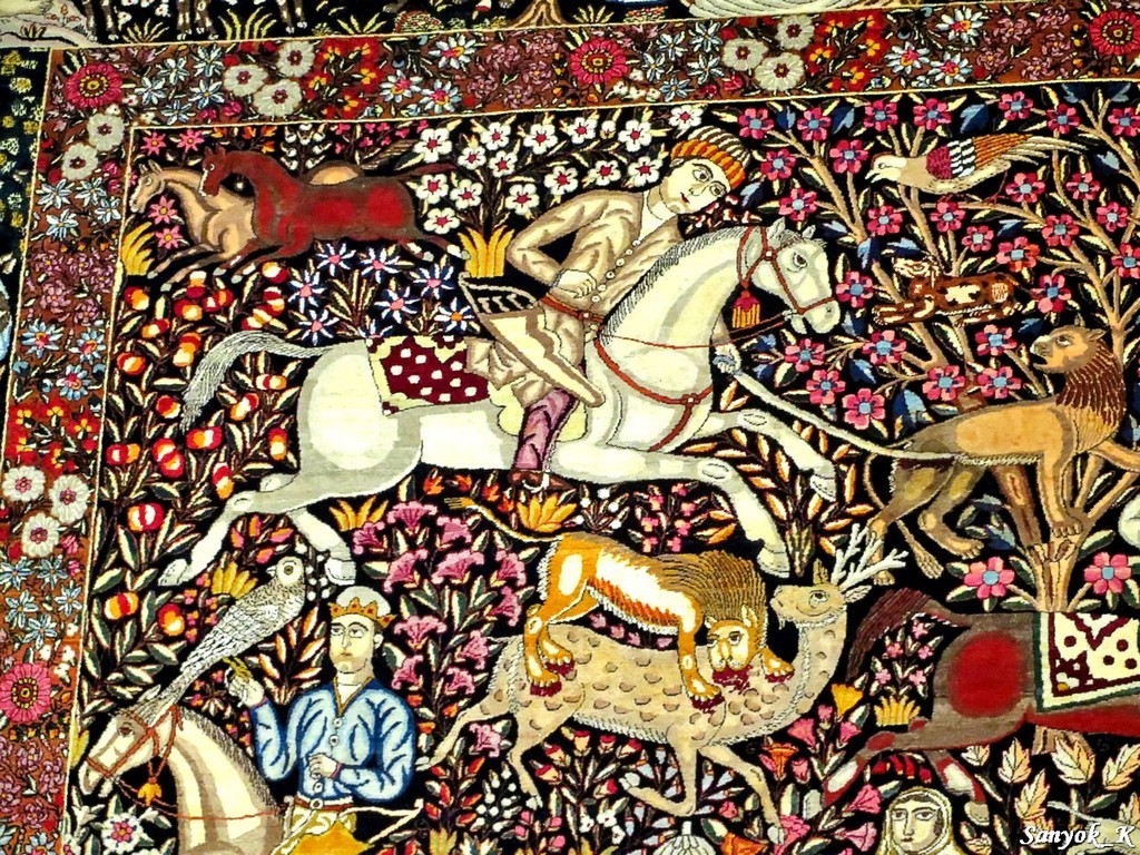 0688 Tehran Carpet museum Тегеран Музей ковров