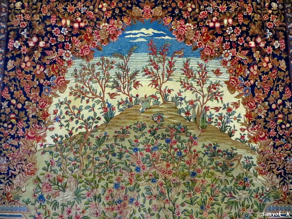 0698 Tehran Carpet museum Тегеран Музей ковров