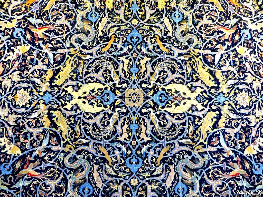 0717 Tehran Carpet museum Тегеран Музей ковров