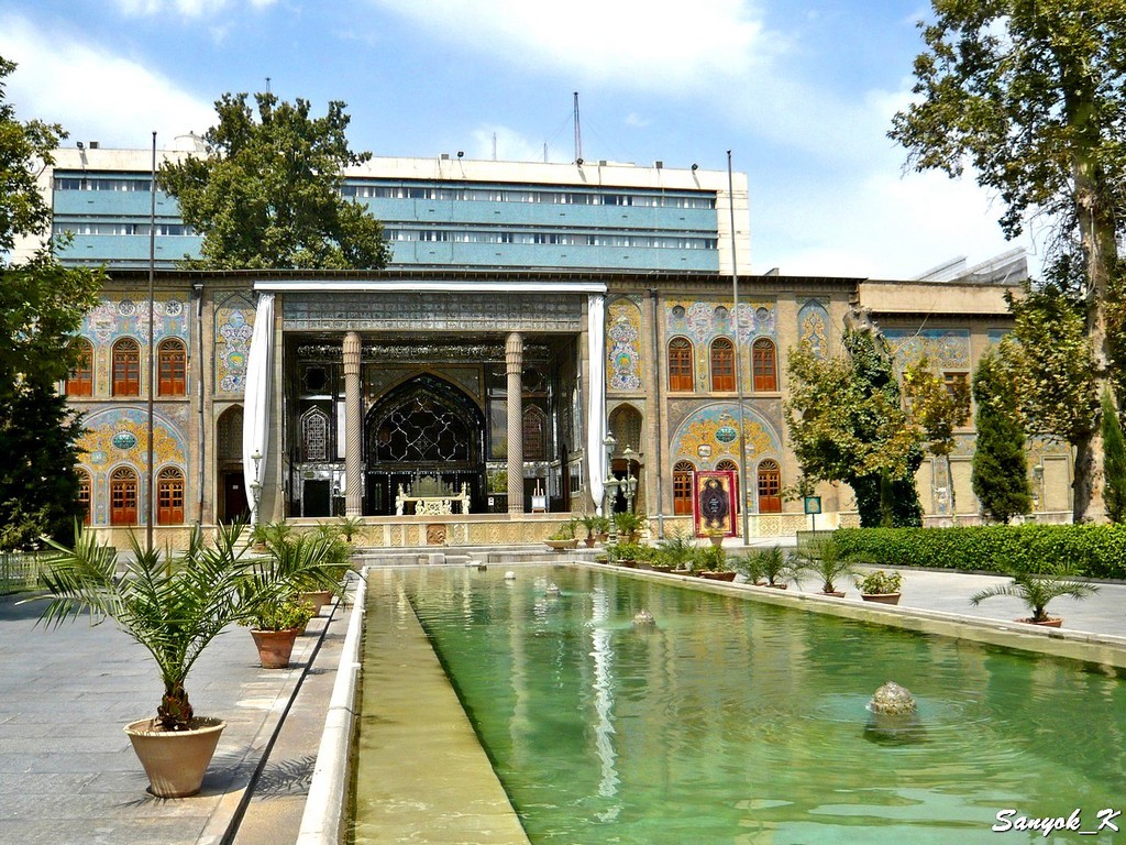 0888 Tehran Golestan Palace Тегеран Дворец Голестан