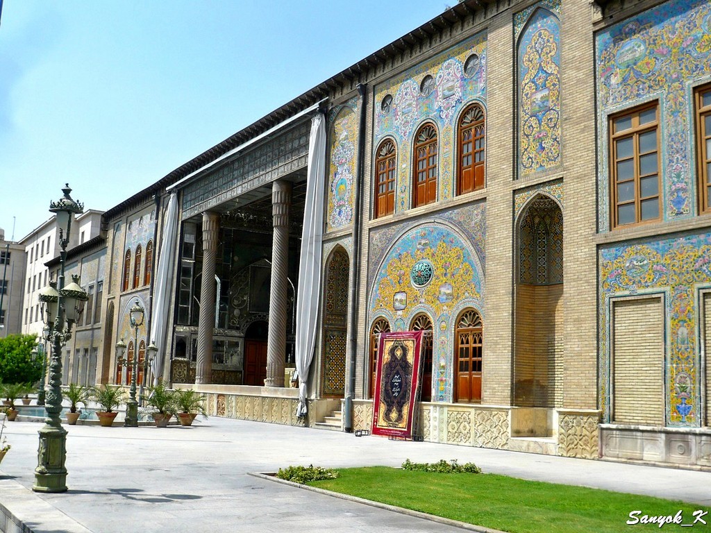 0889 Tehran Golestan Palace Тегеран Дворец Голестан