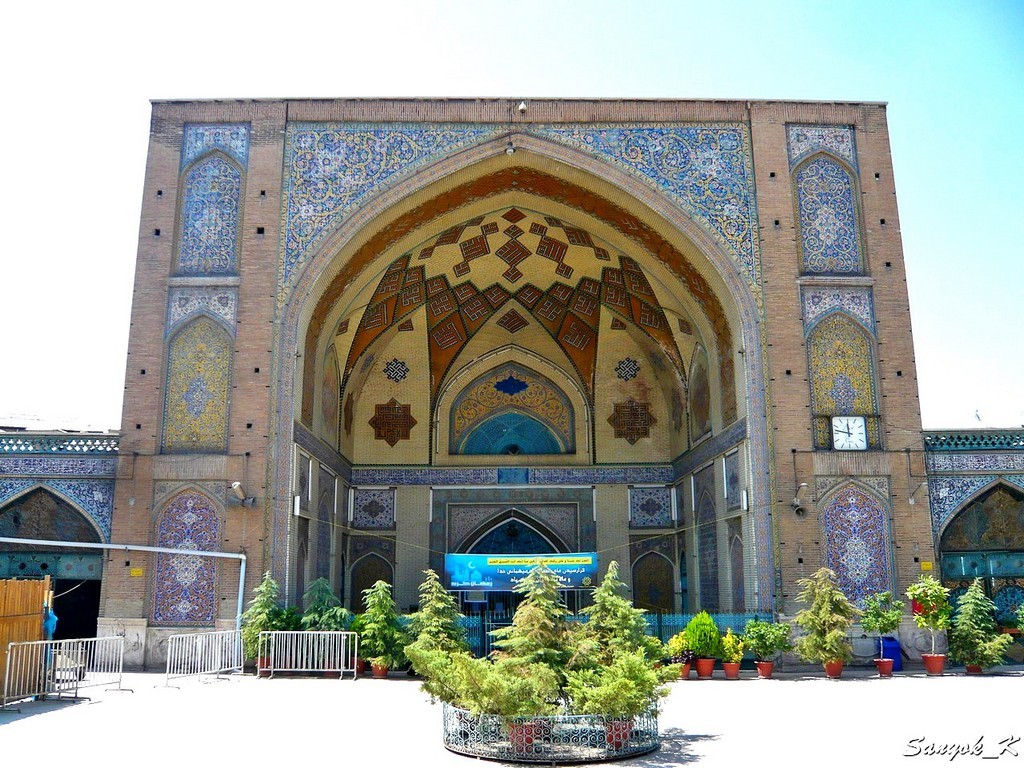 0160 Tehran Masjed Imam Тегеран Мечеть Имама Хомейни Шахская мечеть