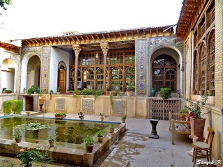 1849 Shiraz Manteqi Nezhad house Islamic arts museum Шираз Дом Мантеги Нежад