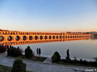 2391 Isfahan Si o seh pol Allahverdi Khan Bridge Исфахан Мост Си о се поль