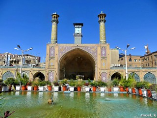 0155 Tehran Masjed Imam Тегеран Мечеть Имама Хомейни Шахская мечеть